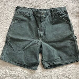 Carhartt Green Shorts
